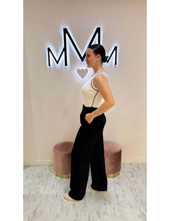 Pantalón Fluido Black