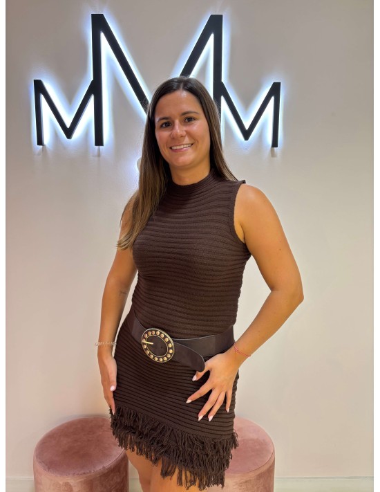 Vestido Caniche Chocolate