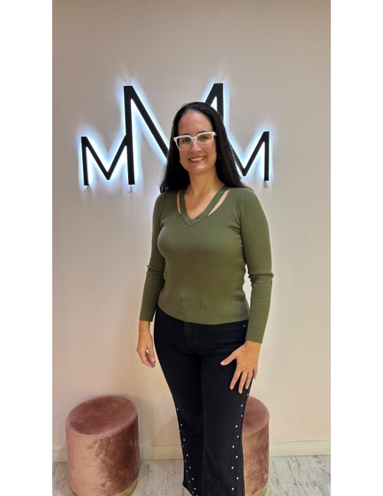 Jersey Vania Verde Militar