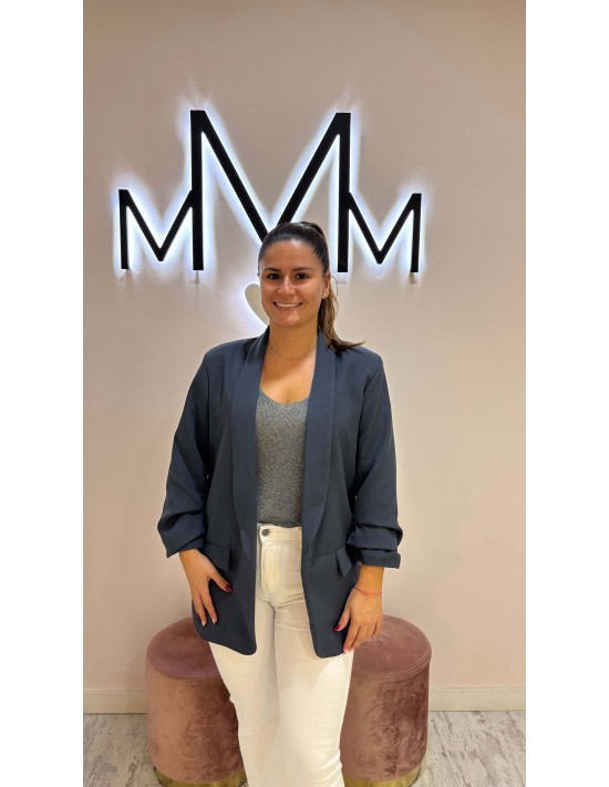 Blazer Gris Antracita