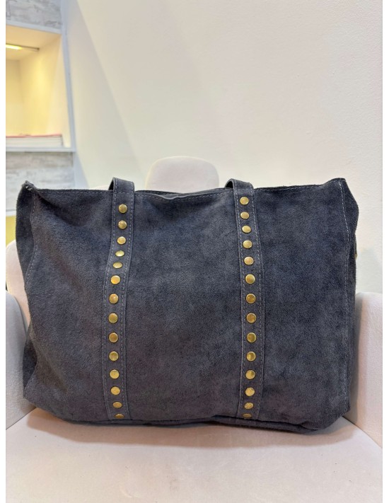 Bolso Tachuelas Antracita