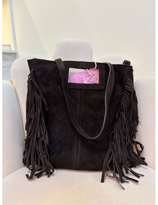 Bolso Flecos Chocolate