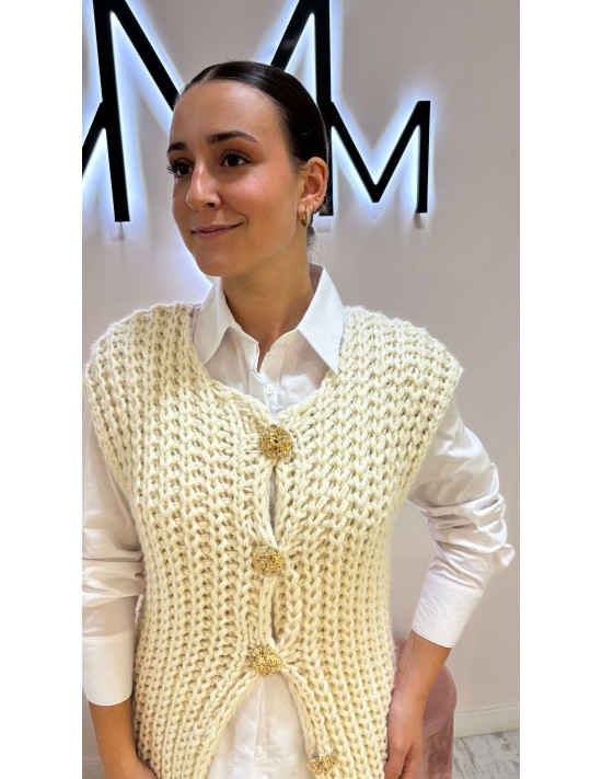 Chaleco Mónaco Beige