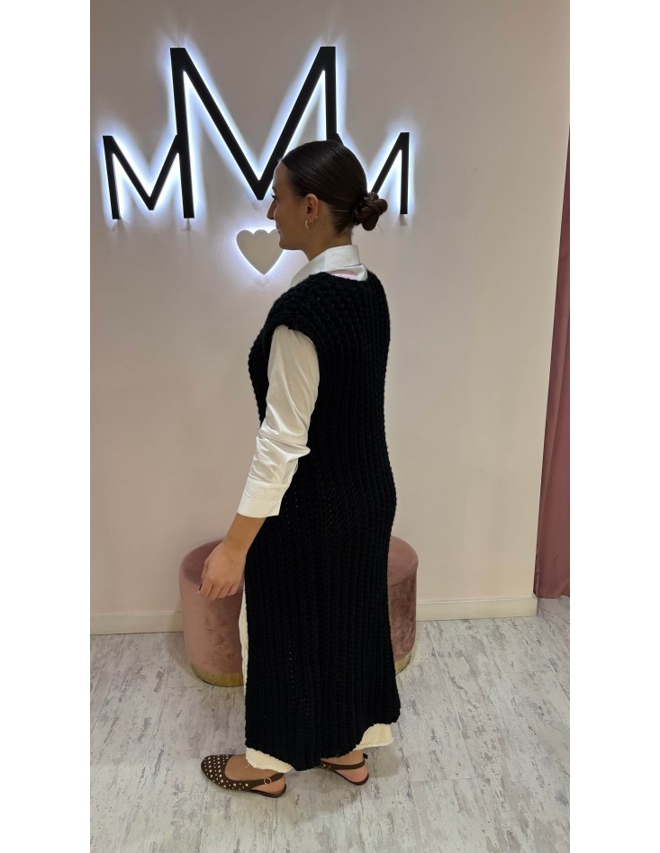 Chaleco Mónaco Negro