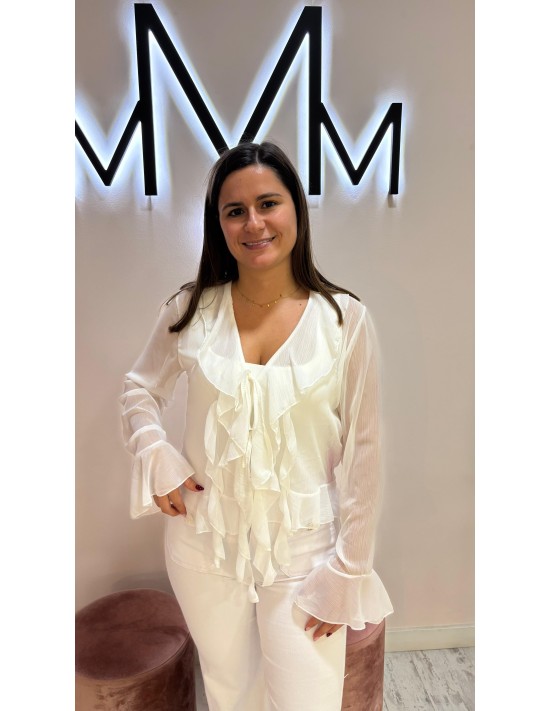 Blusa Leonor Blanco
