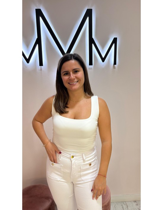 Camiseta Tirante Blanca