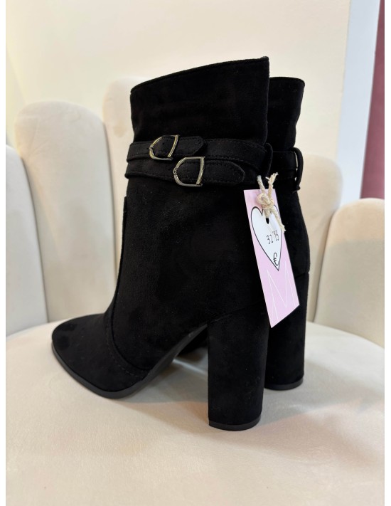 Botín Negro Ellegant