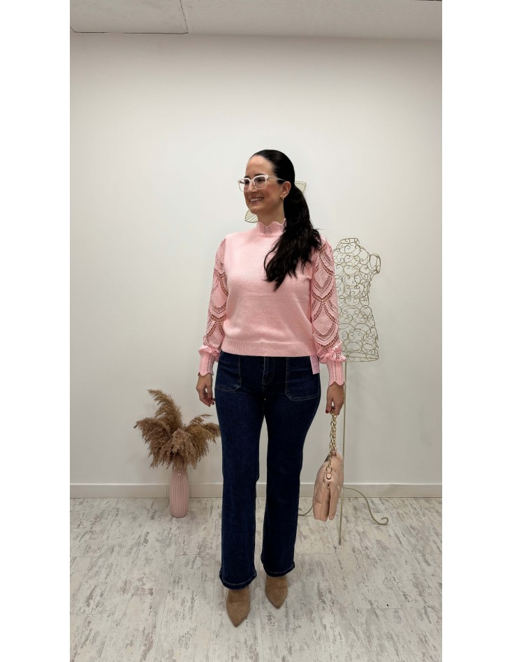 Pantalón denim bolsillos