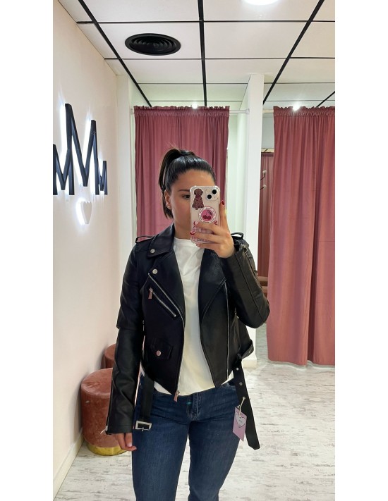Cazadora Biker Piel