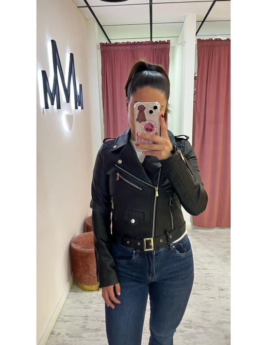 Cazadora Biker Piel