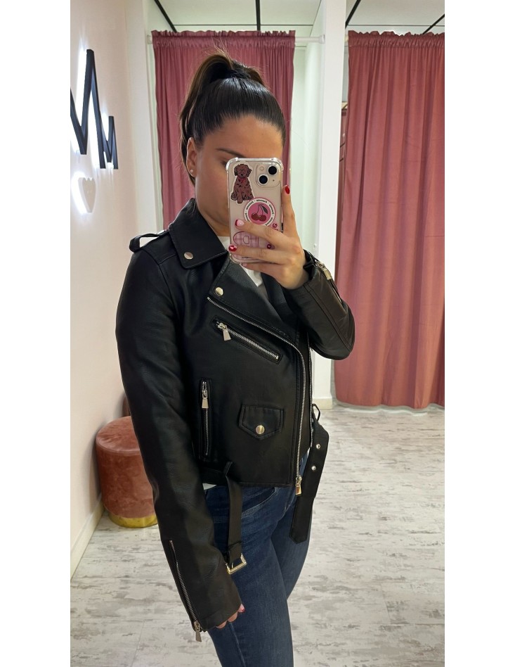 Cazadora Biker Piel