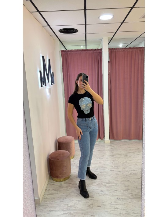 Pantalón Denim Flare