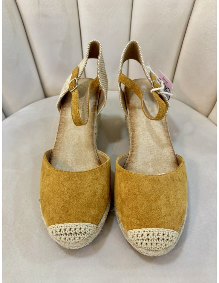 Alpargata Cuña Camel